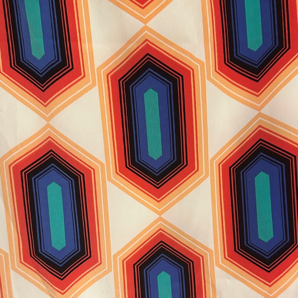 Geometric Patterned Mini Dress - Picture 3 of 3